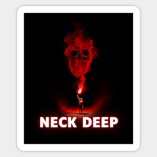 nick deep flame on Sticker